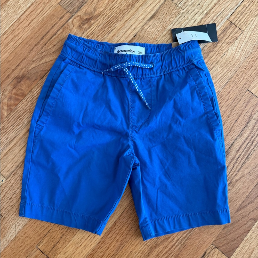 Abercrombie Kids Blue Pull On Shorts Size 4/5 Boys